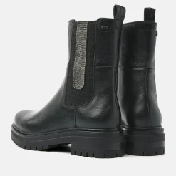 Vrouw Lazamani Chelsea Boots-Dames Boots 85.636 Black