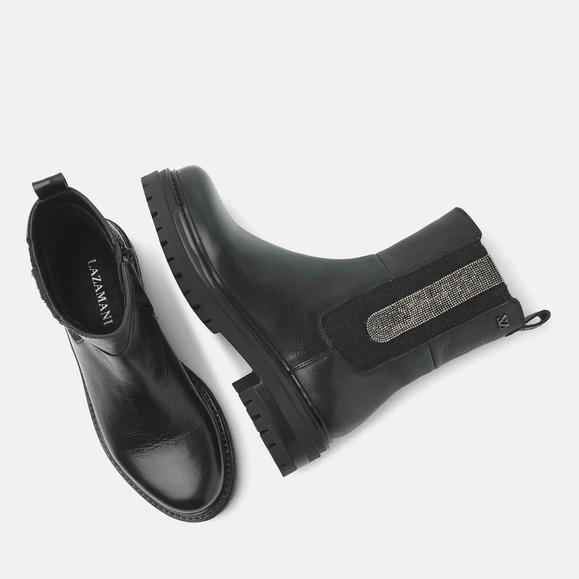 Vrouw Lazamani Boots-Dames Boots 85.636 Black