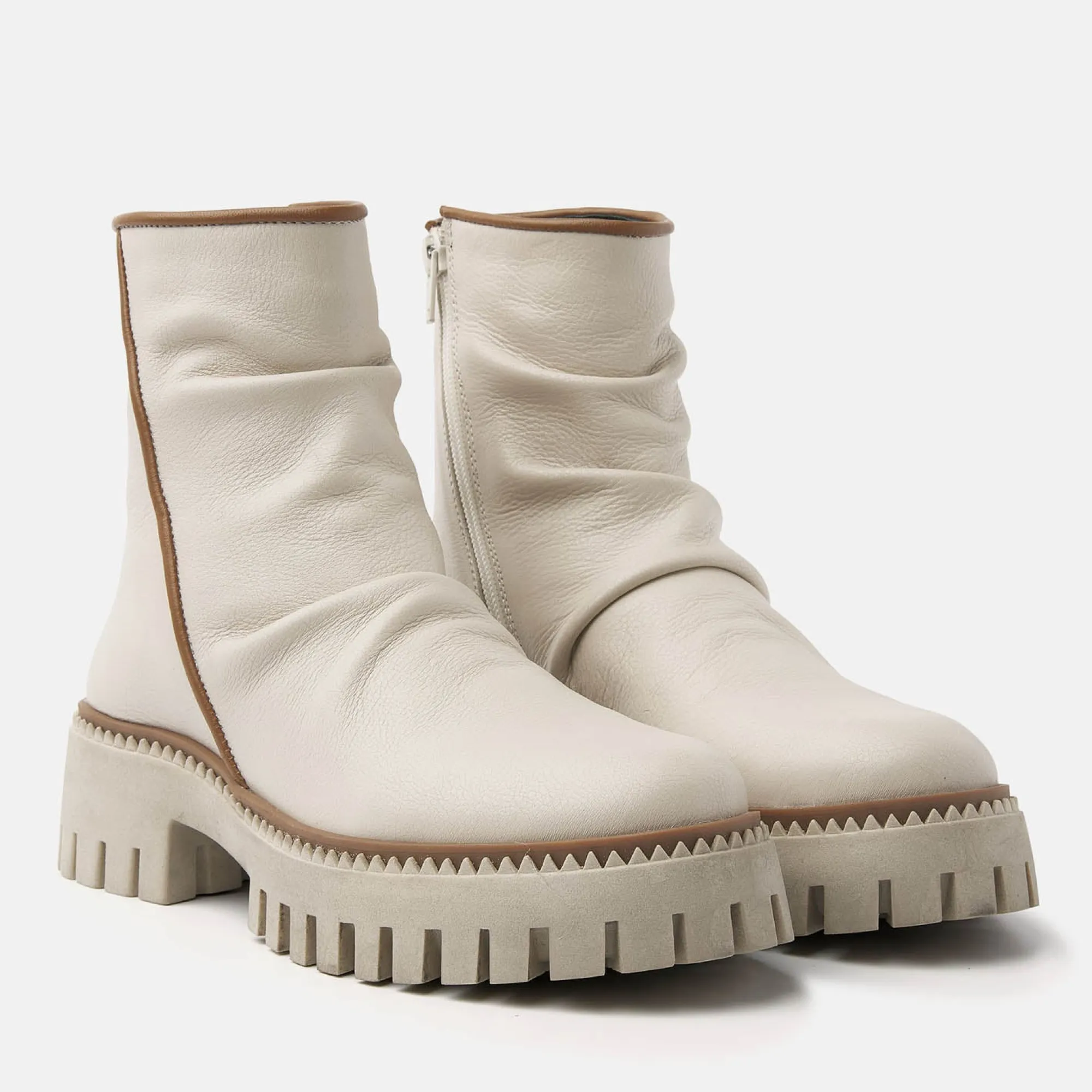 Vrouw Lazamani Boots-Dames Boots 85.614 Off-White