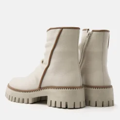 Vrouw Lazamani Boots-Dames Boots 85.614 Off-White