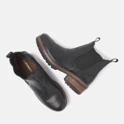 Vrouw Lazamani Chelsea Boots-Dames Chelsea Boots 68.001 Black