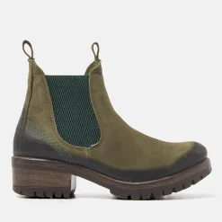 Vrouw Lazamani Chelsea Boots-Dames Chelsea Boots 68.001 Green