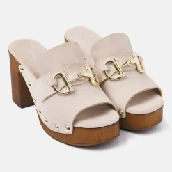 Vrouw Lazamani Clogs-Dames Clogs 31.230 Nude