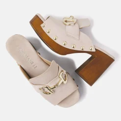 Vrouw Lazamani Clogs-Dames Clogs 31.230 Nude