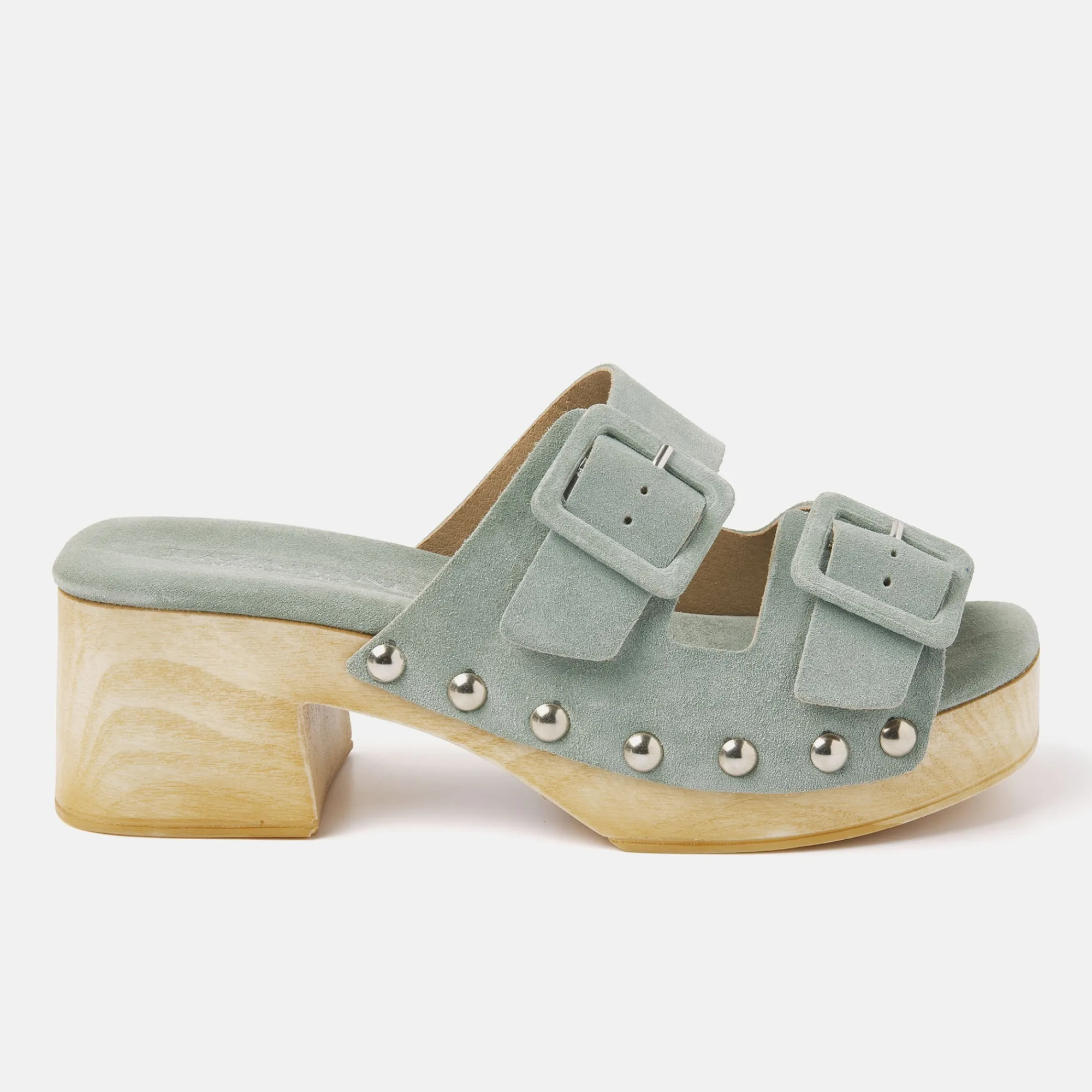 Vrouw Lazamani Clogs-Dames Clogs 31.227 Salvia