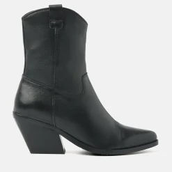 Vrouw Lazamani Enkellaarsjes-Dames Enkellaarsjes 53.596 Black