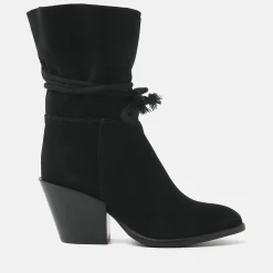 Vrouw Lazamani Cowboy Laarzen-Dames Enkellaarsjes 35.118 Nero