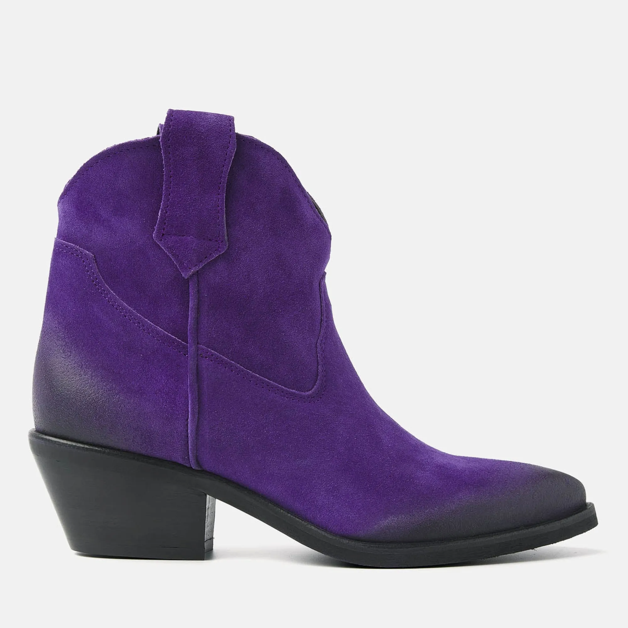 Vrouw Lazamani Cowboy Laarzen-Dames Enkellaarsjes 55.103 Purple