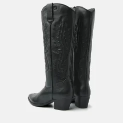 Vrouw Lazamani Hoge Laarzen-Dames Laarzen 85.604 Black
