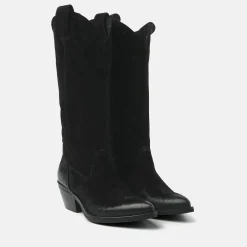 Vrouw Lazamani Halfhoge Laarzen-Dames Laarzen 55.104 Black