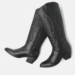Vrouw Lazamani Cowboy Laarzen-Dames Laarzen 85.604 Black