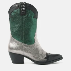 Vrouw Lazamani Cowboy Laarzen-Dames Laarzen 85.603 Green
