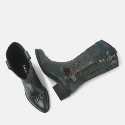 Vrouw Lazamani Cowboy Laarzen-Dames Laarzen 85.631 Green