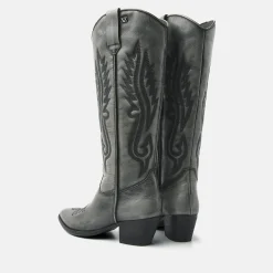 Vrouw Lazamani Hoge Laarzen-Dames Laarzen 85.604 Grey