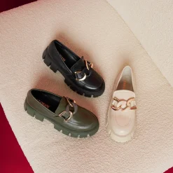Vrouw Lazamani Loafers-Dames Loafers 55.082 Verde