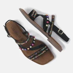 Vrouw Lazamani Sandalen-Dames Sandalen 75.405 Black