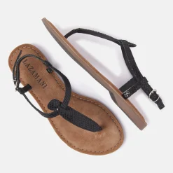 Vrouw Lazamani Sandalen-Dames Sandalen 75.611 Black
