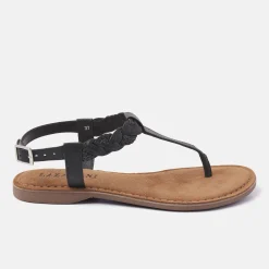 Vrouw Lazamani Sandalen-Dames Sandalen 75.834 Black
