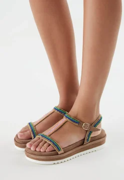 Vrouw Lazamani Sandalen-Dames Sandalen 75.417 Blue Multi