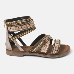 Vrouw Lazamani Sandalen-Dames Sandalen 75.393 Brown