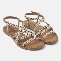 Vrouw Lazamani Sandalen-Dames Sandalen 75.529 Dalmatian