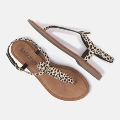 Vrouw Lazamani Sandalen-Dames Sandalen 75.611 Dalmatian