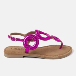 Vrouw Lazamani Sandalen-Dames Sandalen 33.543 Fuxia
