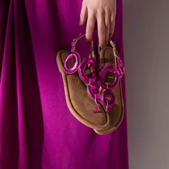 Vrouw Lazamani Sandalen-Dames Sandalen 33.543 Fuxia