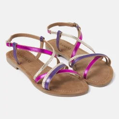Vrouw Lazamani Sandalen-Dames Sandalen 33.524 Fuxia