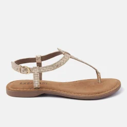 Vrouw Lazamani Sandalen-Dames Sandalen 75.615 Gold