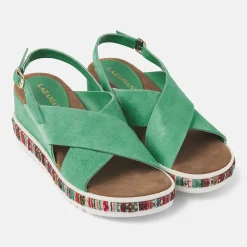 Vrouw Lazamani Sandalen-Dames Sandalen 75.370 Green