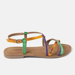 Vrouw Lazamani Sandalen-Dames Sandalen 33.524 Orange