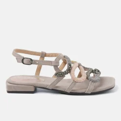Vrouw Lazamani Sandalen-Dames Sandalen 85.550 Porcini
