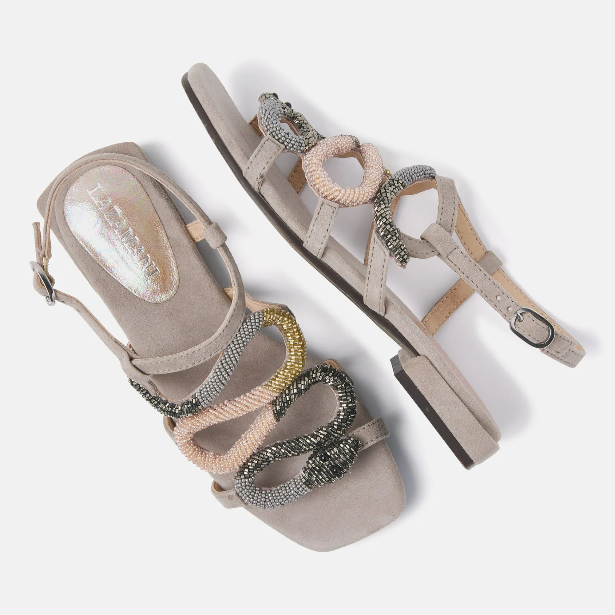 Vrouw Lazamani Sandalen-Dames Sandalen 85.550 Porcini
