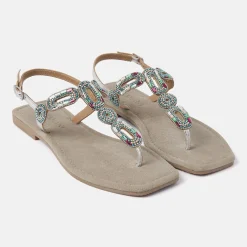 Vrouw Lazamani Sandalen-Dames Sandalen 33.540 Sage