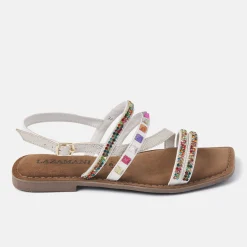Vrouw Lazamani Sandalen-Dames Sandalen 75.405 White