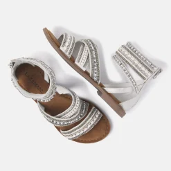 Vrouw Lazamani Sandalen-Dames Sandalen 75.393 White