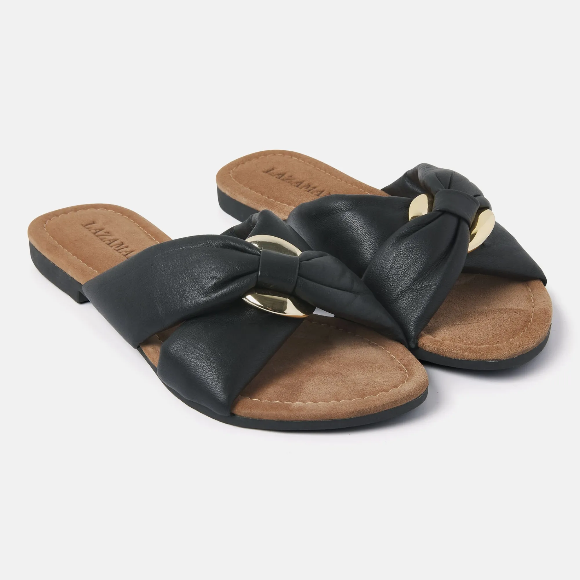 Vrouw Lazamani Slippers-Dames Slippers 33.530 Black