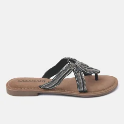 Vrouw Lazamani Slippers-Dames Slippers 75.419 Black