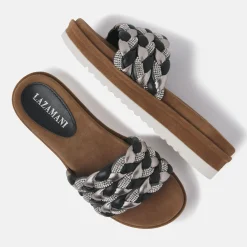 Vrouw Lazamani Slippers-Dames Slippers 75.302 Black