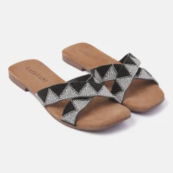 Vrouw Lazamani Slippers-Dames Slippers 75.818 Black