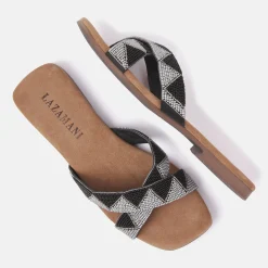 Vrouw Lazamani Slippers-Dames Slippers 75.818 Black
