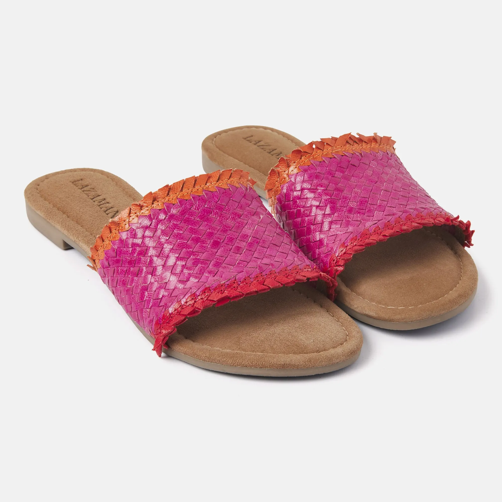 Vrouw Lazamani Slippers-Dames Slippers 33.486 Fuxia
