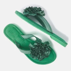 Vrouw Lazamani Slippers-Dames Slippers 33.517 Green
