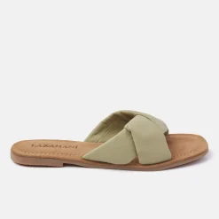 Vrouw Lazamani Slippers-Dames Slippers 33.505 Green