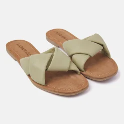 Vrouw Lazamani Slippers-Dames Slippers 33.505 Green