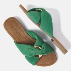 Vrouw Lazamani Slippers-Dames Slippers 33.530 Green