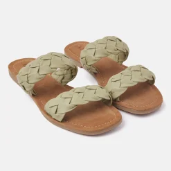 Vrouw Lazamani Slippers-Dames Slippers 33.501 Green