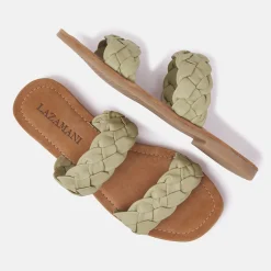 Vrouw Lazamani Slippers-Dames Slippers 33.501 Green