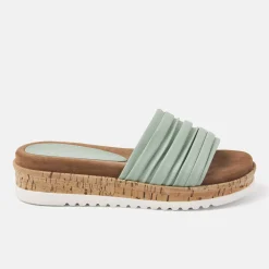 Vrouw Lazamani Slippers-Dames Slippers 75.303 Green